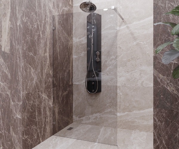 душевое ограждение RADOMIR WALK-IN 120