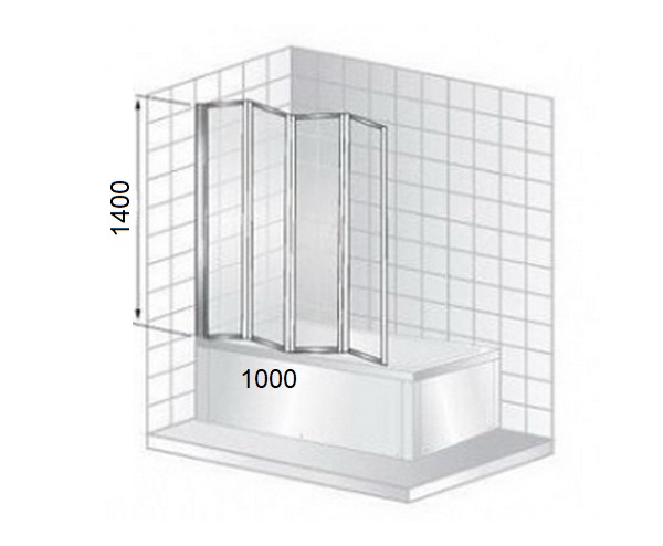 шторка RADOMIR СМАЙЛ 100