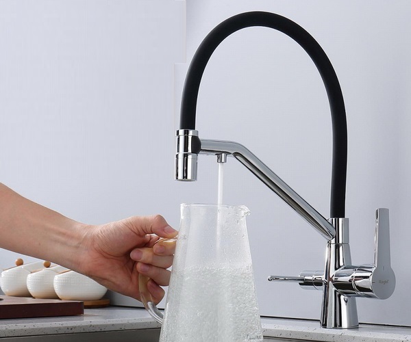 смеситель для кухни RAGLO LUSTER с каналом для питьевой воды