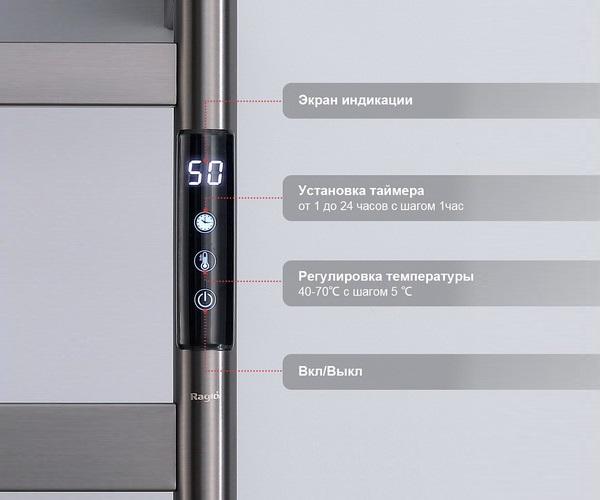полотенцесушитель RAGLO R350.01 500х550