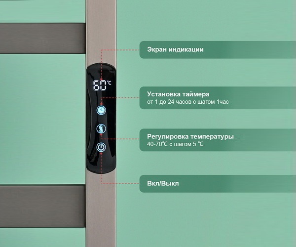полотенцесушитель RAGLO R350.02 500х550