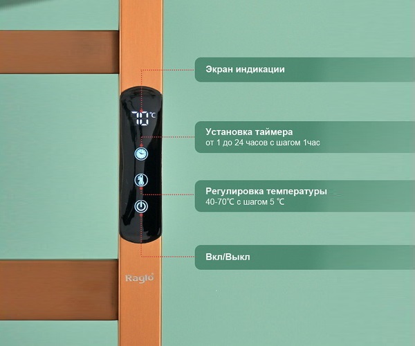 полотенцесушитель RAGLO R350.02 500х550
