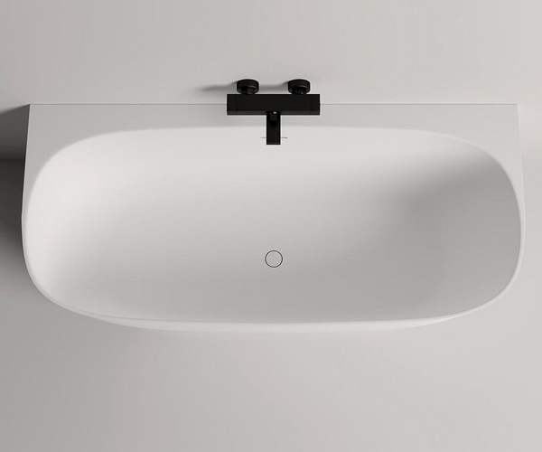 ванна из литьевого мрамора SALINI SOFIA WALL 170х80