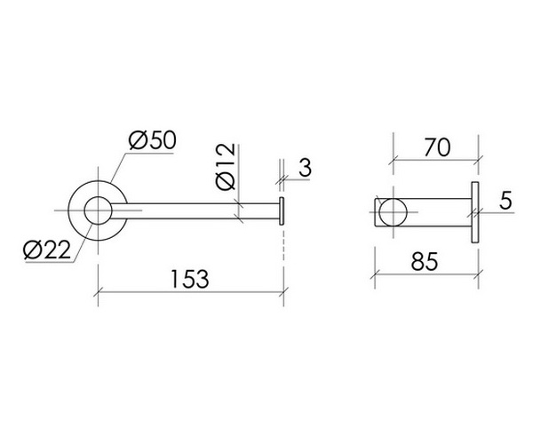 бумагодержатель SANCOS BASE