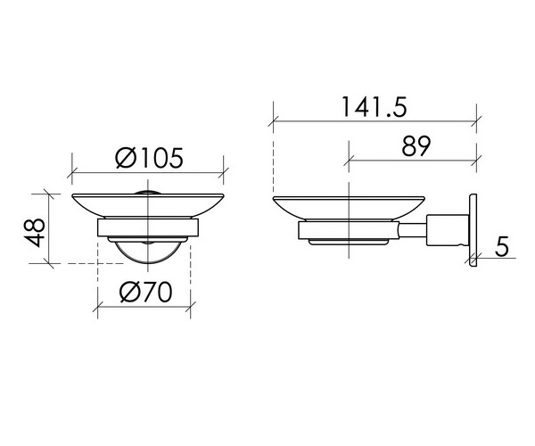 мыльница SANCOS BASE