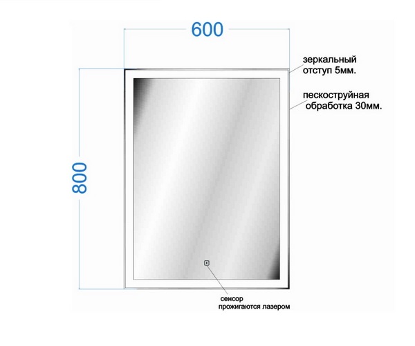 зеркало SANCOS CITY 60