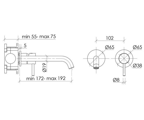 смеситель для раковины SANCOS ETNA