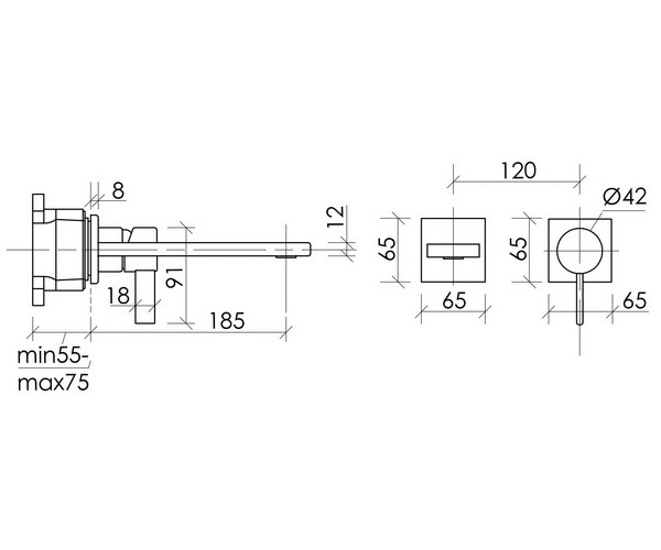 смеситель для раковины SANCOS LINN