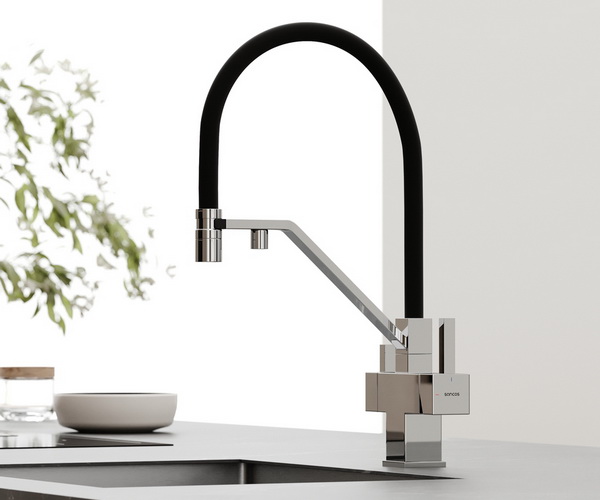 смеситель для кухни SANCOS LORO с каналом для питьевой воды