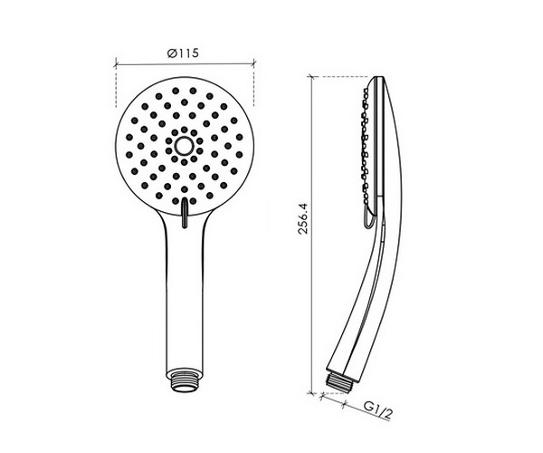 душевая лейка SANCOS LOTUS
