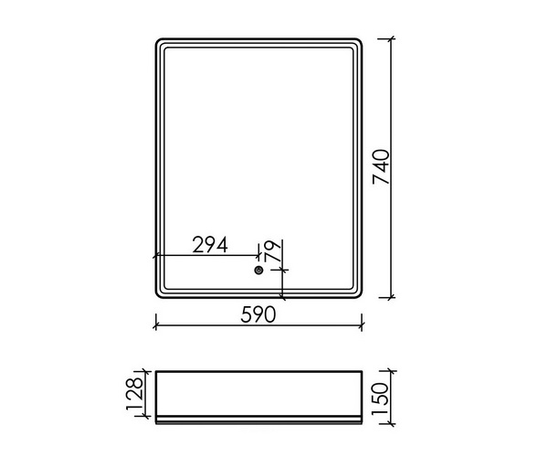 зеркало-шкаф SANCOS MIRROR 60