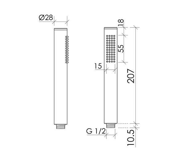 душевая лейка SANCOS STICK