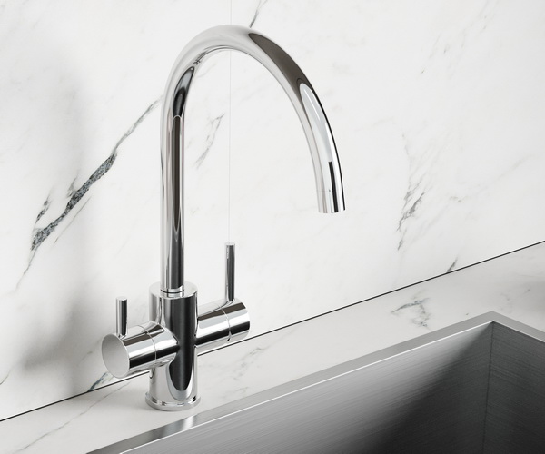 смеситель для кухни SANCOS TAPER с каналом для питьевой воды