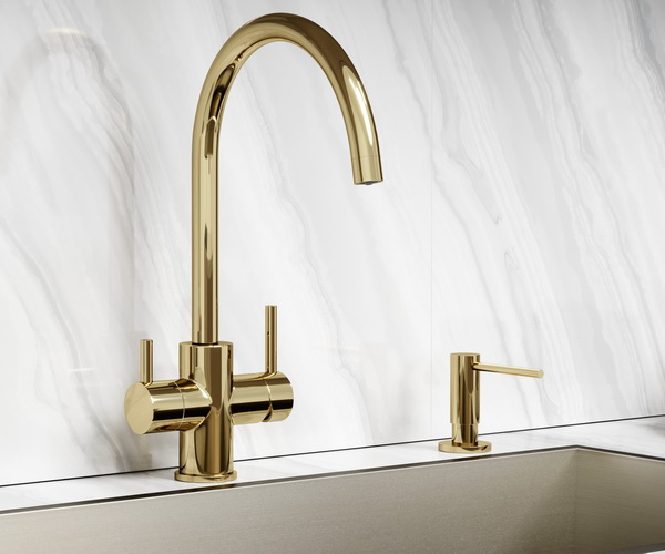 смеситель для кухни SANCOS TAPER с каналом для питьевой воды