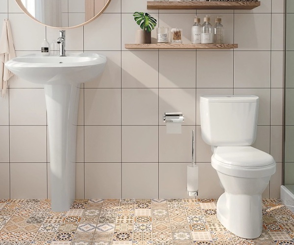 унитаз SANTEK БРИЗ, косой выпуск