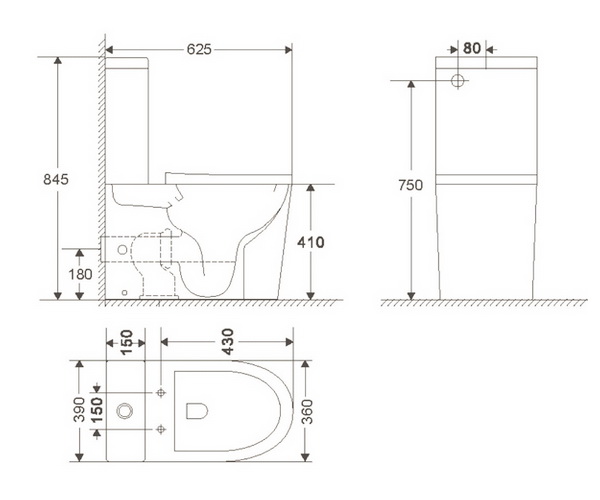 унитаз TERMINUS АВРОРА