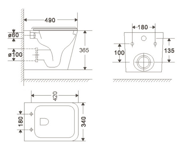 унитаз TERMINUS ВАТИКАН