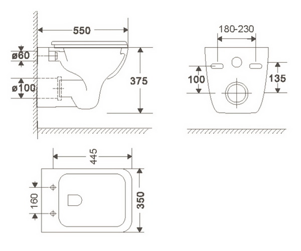 унитаз TERMINUS НОТО