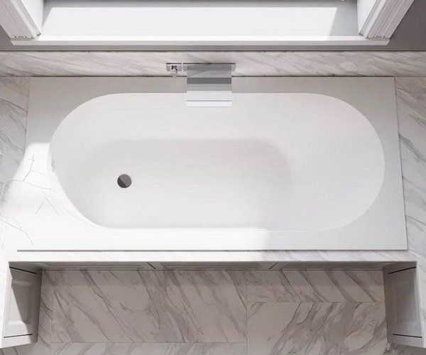 ванна из литьевого мрамора VECONI STAMPO 170х75