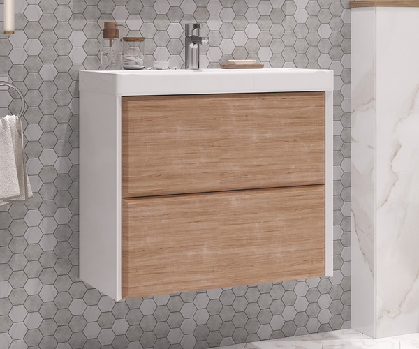 тумба с раковиной VELVEX GESSO 70