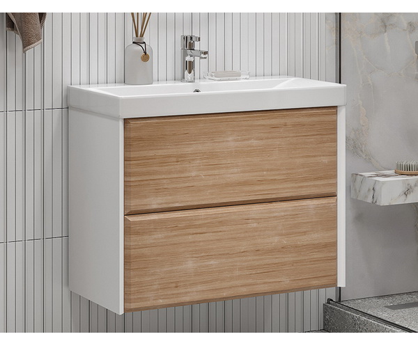 тумба с раковиной VELVEX GESSO 70