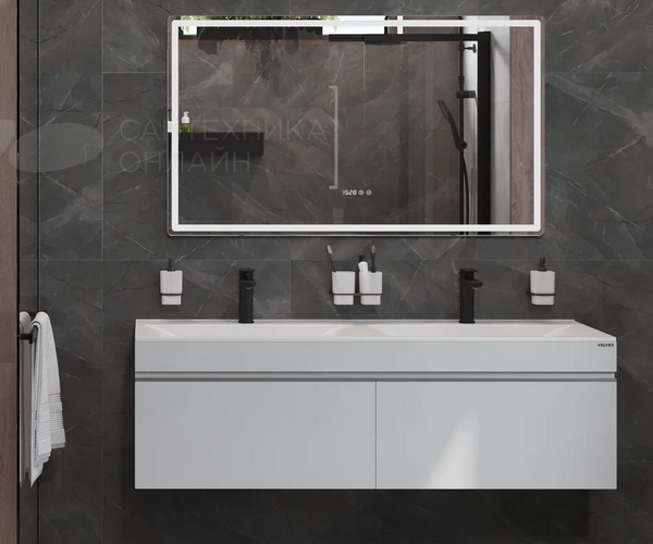 тумба с раковиной VELVEX PULSUS 140