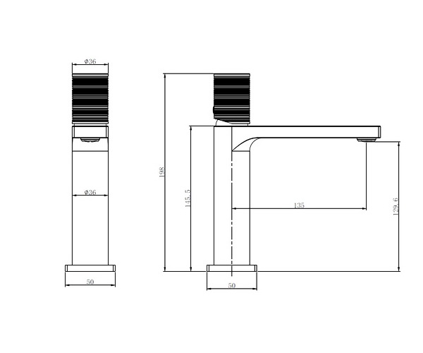 смеситель для раковины VINCEA DOMUS