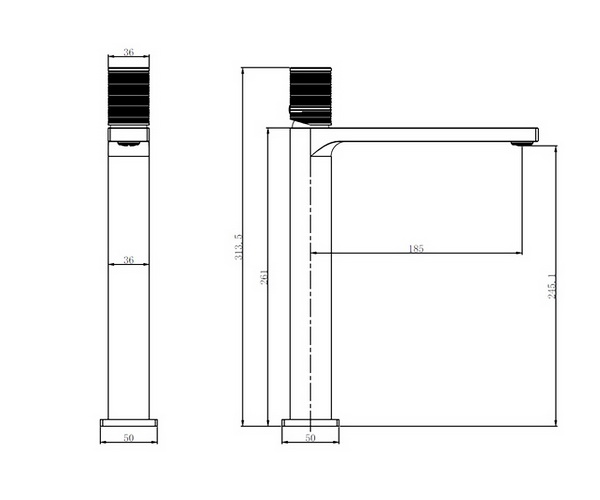 смеситель для раковины VINCEA DOMUS