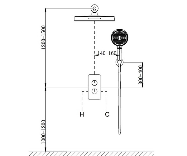 душевая система VINCEA DOMUS