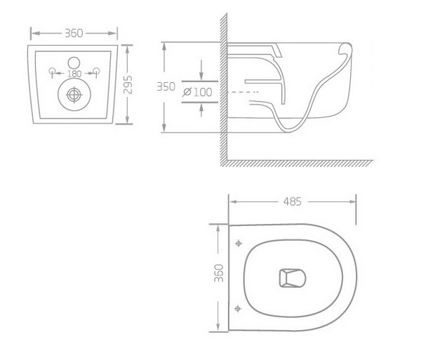 унитаз VINCEA TORNADO EVO