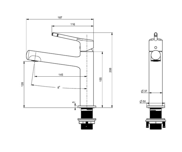 смеситель для раковины VINCEA FEERIE