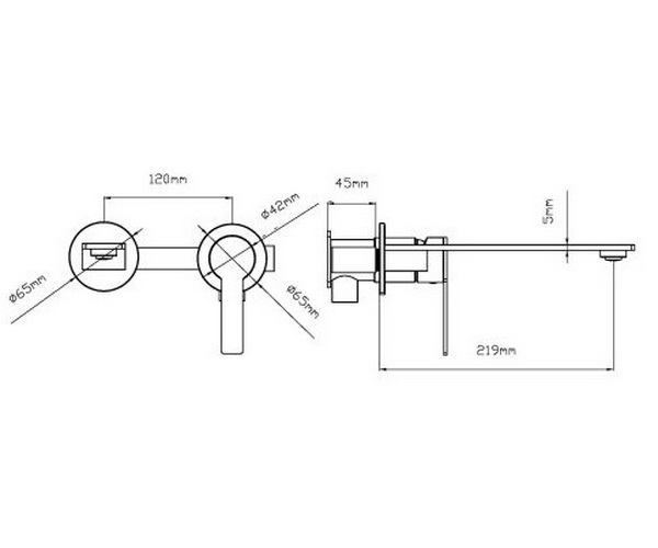 смеситель для раковины VINCEA LINEA