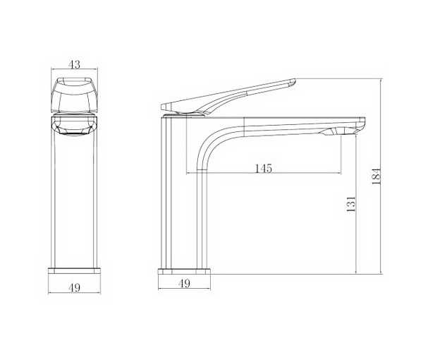 смеситель для раковины VINCEA PURO