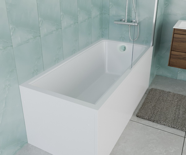 ванна акриловая VINCEA VBT-2G150-LG 150х70