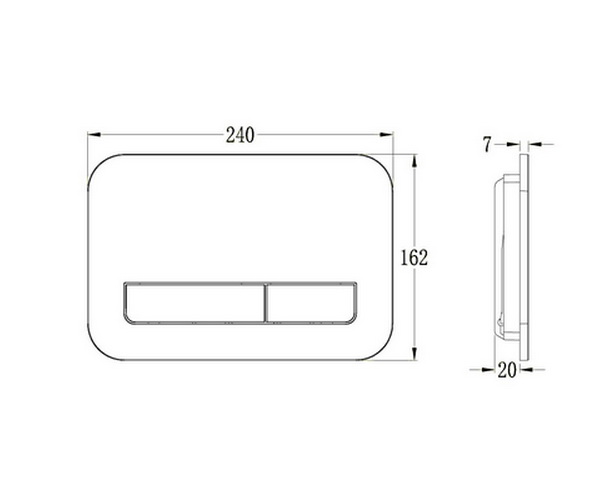 клавиша VINCEA VFP-201CH
