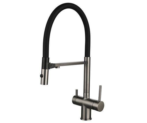 смеситель для кухни VINCEA VKF-120GM с каналом для питьевой воды
