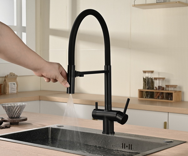 смеситель для кухни VINCEA VKF-120GM с каналом для питьевой воды