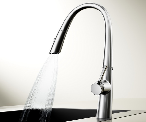 смеситель для кухни VINCEA VKF-176CH