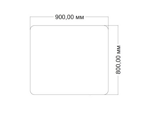 зеркало VINCEA VLM-3BE900 90