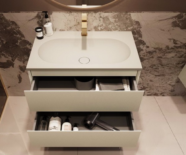 тумба с раковиной VINCEA WELLE 80