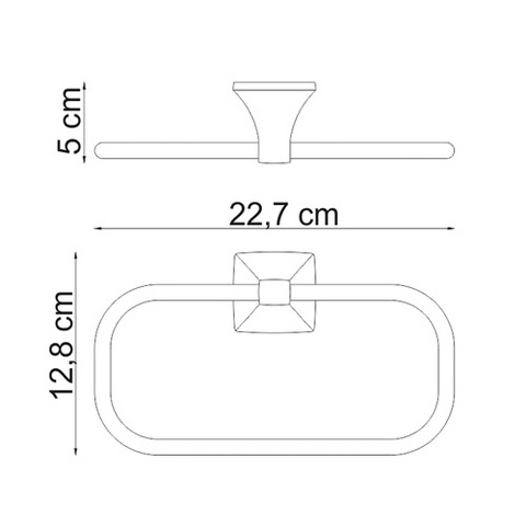 полотенцедержатель WASSERKRAFT WERN