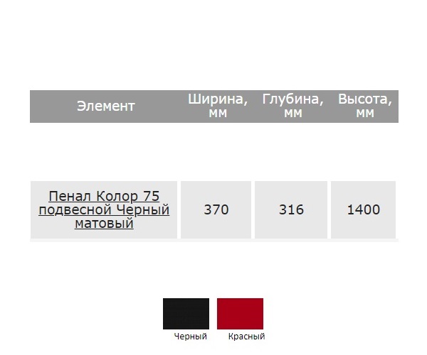 пенал НОРТА КОЛОР